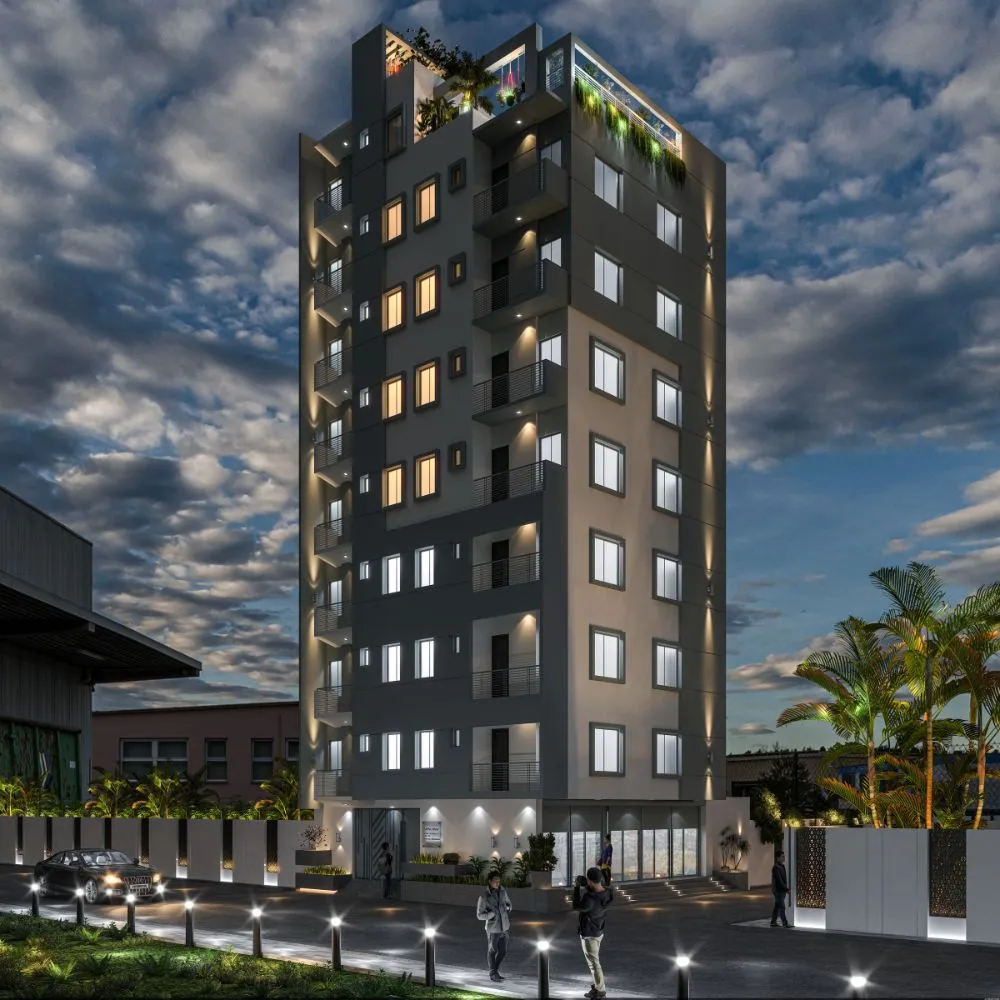 Proposed 07 (Seven) Storied Residential Building At Mouza(01)