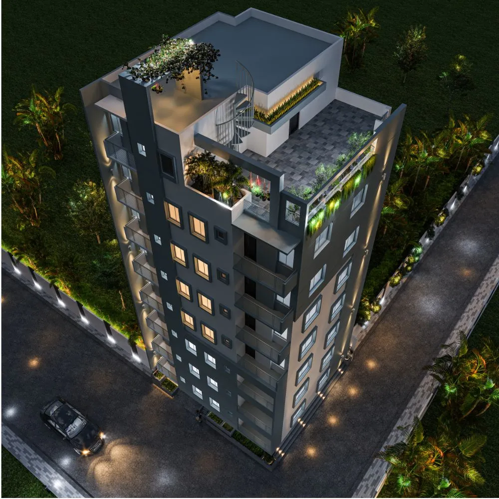 Proposed 07 (Seven) Storied Residential Building At Mouza(04)