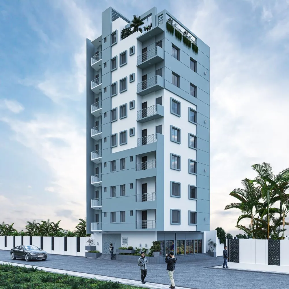 Proposed 07 (Seven) Storied Residential Building At Mouza(02)