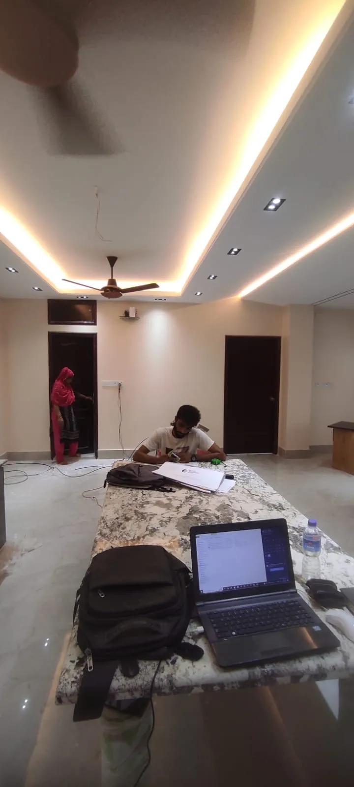 Interior Project:03- Farzana's Neer, Gulshan On-Site Progress