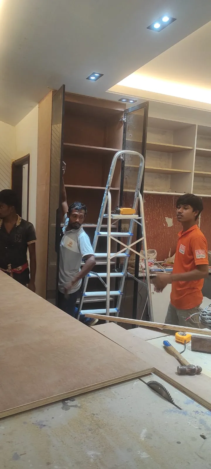Interior Project:03- Farzana's Neer, Gulshan On-Site Progress