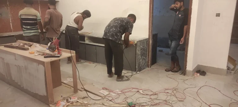 Interior Project:03- Farzana's Neer, Gulshan On-Site Progress